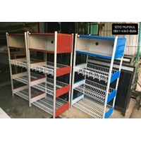 Rak Piring Aluminium Kaca Matahari