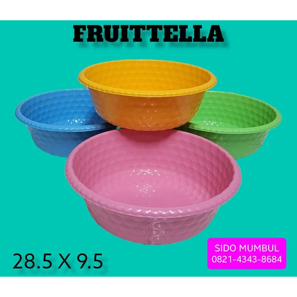 Fruitella Colored Plastic Wash Basin