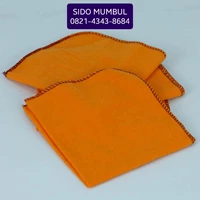 Orange Cloth Made Glass Wipe