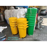 Tong Tempat Sampah Plastik Roda