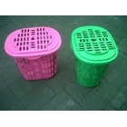 Laundry Basket Cart Plastic Clothing 2