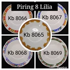 Piring Keramik Prasmanan Sango Lucky Dynasty Lilia Hokee 7