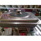Buffet Pan Fast Food Dish Pan Set With Stainless Steel Stove 3