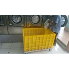 Jumbo Industrial Container With Wheels 4