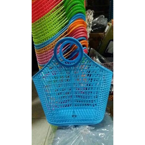 Keranjang Pasar Plastik Shopping Basket Skip Bag Maspion