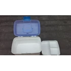 Kotak Obat Plastik Portable Handle Metro Box Sekat Lucky Star 2