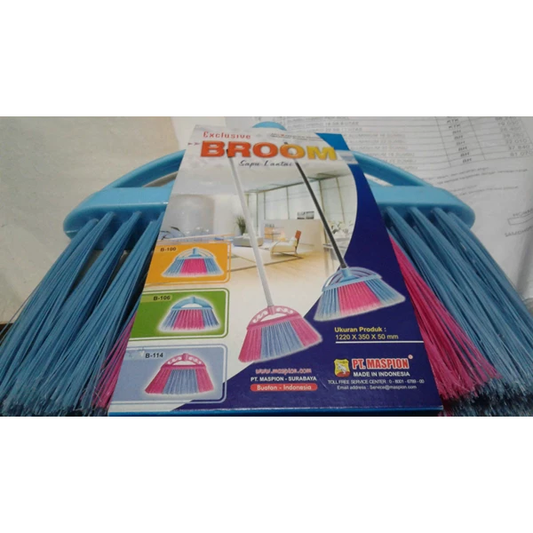 Maspion Plastic Broom