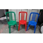 Surabaya Cheap Plastic Backrest Chair 4