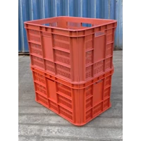 Plastic Fish Basket Industrial Crates 