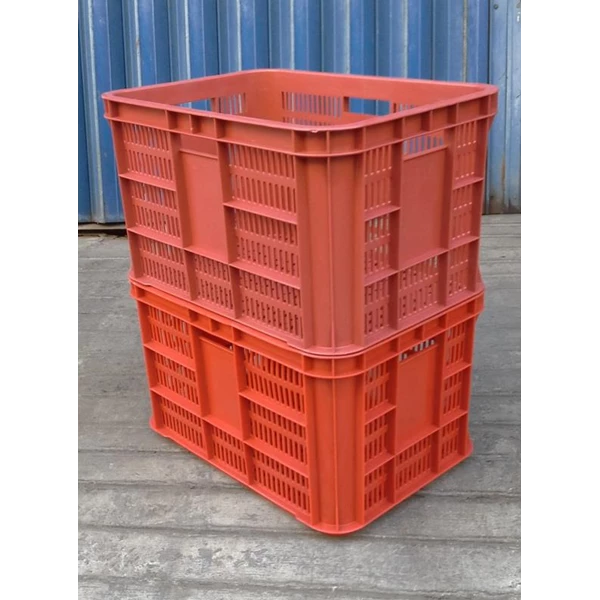 Plastic Fish Basket Industrial Crates 