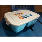Lunch Box Kotak Makan Anak Sekat Karakter Motif 4