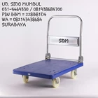 Troli Barang Lipat Tarik Dorong Pulley Trolley Kecil Size 72 × 45.7 × 81.4 cm Kapasitas 100 kg 2