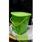 Plastic Handle Jar Transparent Color Parcel Parcel 1