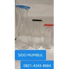 Milk Glass Bottles with Lid 5