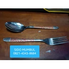 Stainless Steel Spoon and Fork 1
