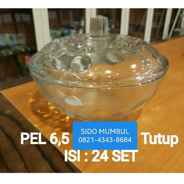 Glass Bowl With Lid
