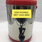 Drink Jar Milk Tea Bucket Galon Kran Stainless Steel 3