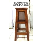 Wooden Waiting Chair Box Height 50 cm 1