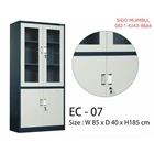 Lemari Arsip Filing Cabinet Besi Plat Emporium Steel Furniture EC-1 Size 85 x 40 x 185 cm 5