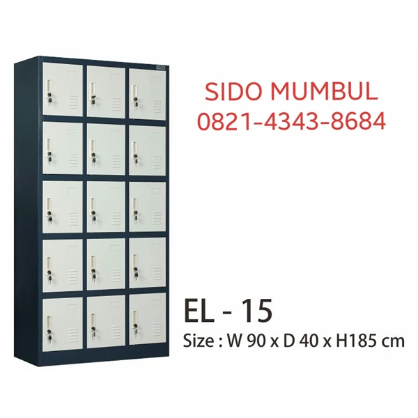 Filing Cabinet Iron Plate Emporium Steel Furniture EC-1 Size 85 x 40 x 185 cm