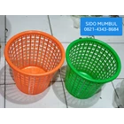 Plastic Trash Bin Basket 1