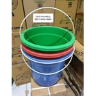 Plastic Pail with Plastic Covered Handle 2