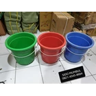 Plastic Pail with Plastic Covered Handle 1