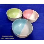 5.5 Inches Two Tone Ceramic Bowl 1