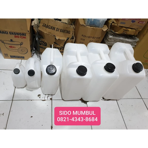 Plastic Non Industrial Chemical Jerrycan