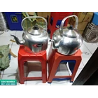 Super Cast Aluminum Kettle Teapot JAVA Coffee 1