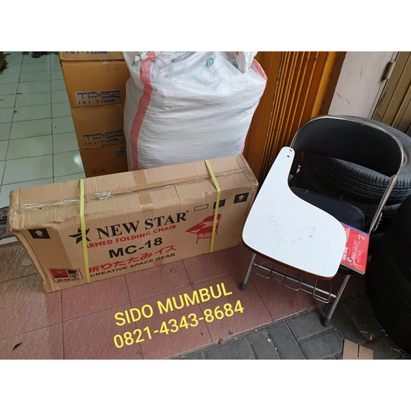 Armed Folding Chair Bangku Kuliah