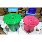 Plastic Round Pail With Faucet 1