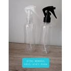 Botol Plastik Bening Spray Semprot Antiseptik 1