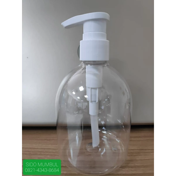 500 ml Clear Plastic Spray Pump Bottle