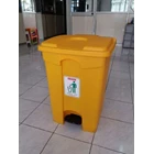 Tong Tempat Sampah Plastik Pedal Injak Kamar Rumah Sakit Kelas Sekolah Green Leaf Maspion Lucky Star Lion Star 7