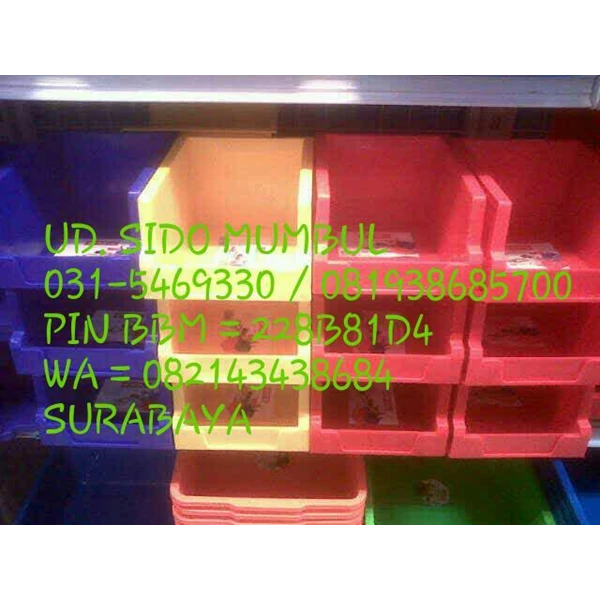 Kotak Sparepart Plastik Maxi Active Part Case Bin Storage Jolly Box Lion Star