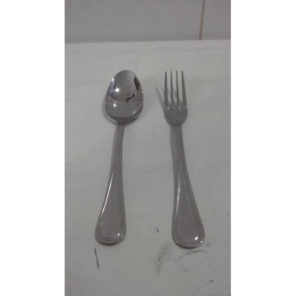 Spoon and fork Stainless Steel