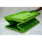 Foldable Industrial Basket Box Container Industri Lipat 1