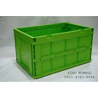 Foldable Industrial Basket Box Container Industri Lipat 3