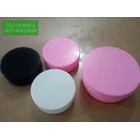 Kotak Kosmetik Aksesoris Pot Lulur Krim Bulat Plastik 1