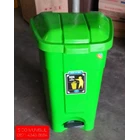 Tong Sampah Pedal Injak Roda Plastik HDPE 4