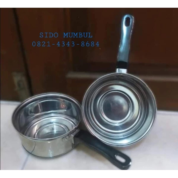 Panci Susu Milk Pot Stainless Steel