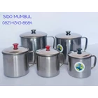 Cangkir Mug Tutup Stainless Steel 1